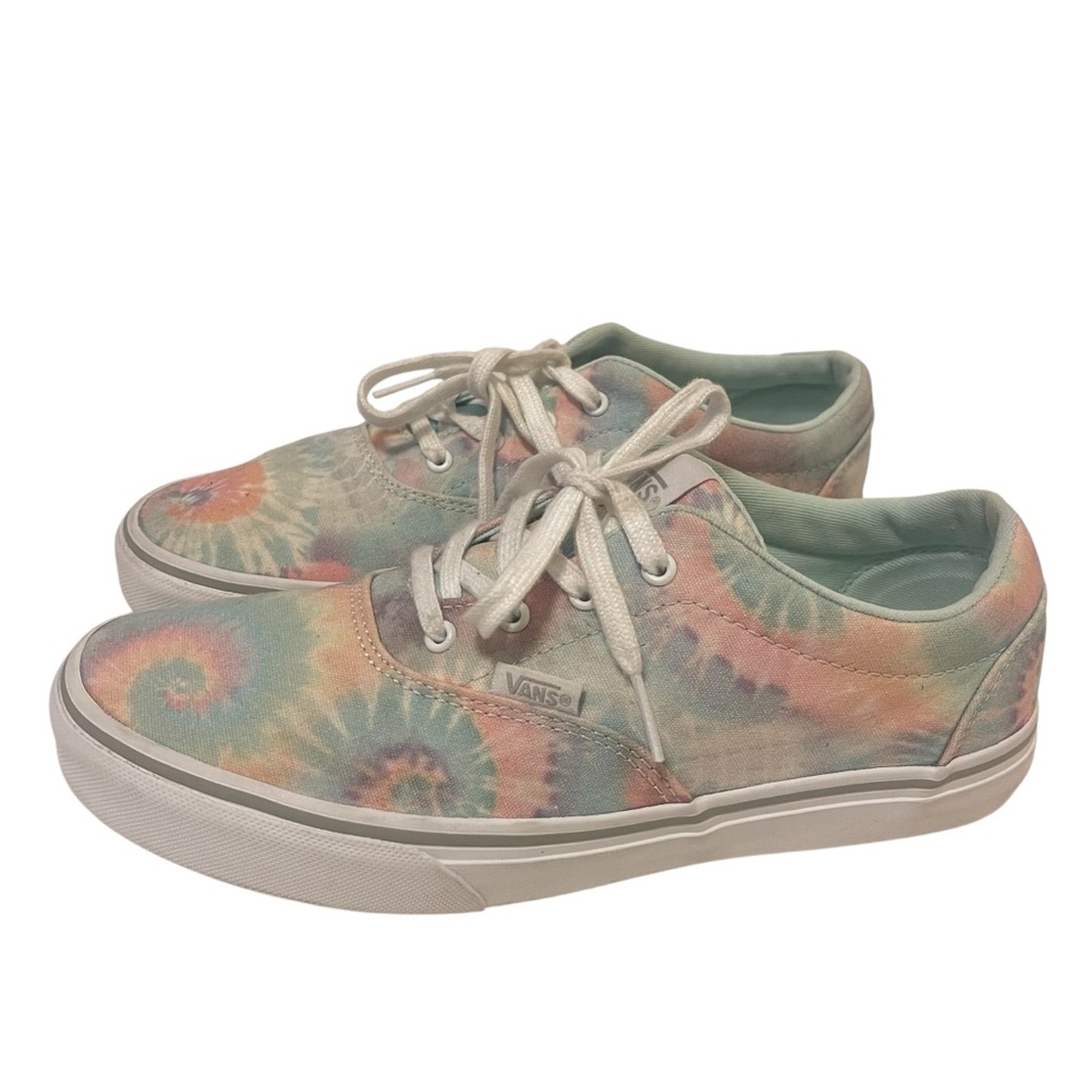 Vans Women’s Men’s Pastel Tie-Dye Sneakers Shoes - Picture 1 of 6